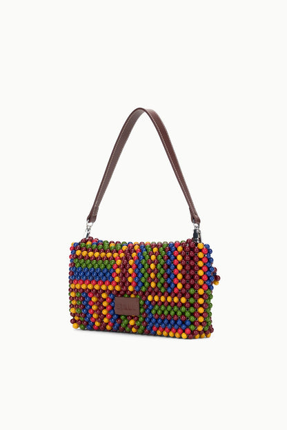 Timmy Convertible Shoulder Bag Jungle Stripe | STAUD Latest