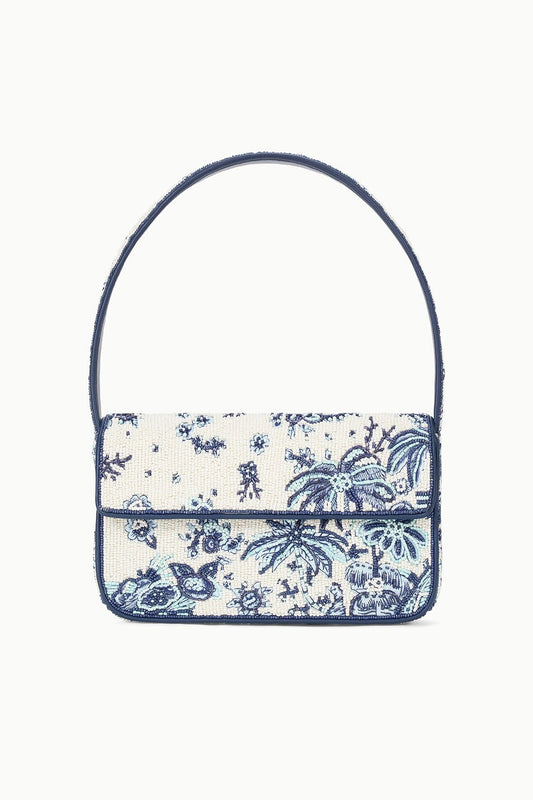 Tommy Beaded Bag Toile De Pup | STAUD Quality