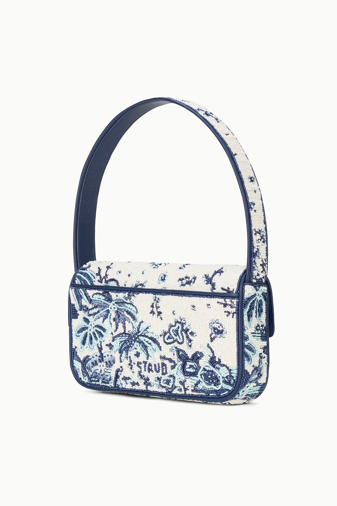 Tommy Beaded Bag Toile De Pup | STAUD Quality
