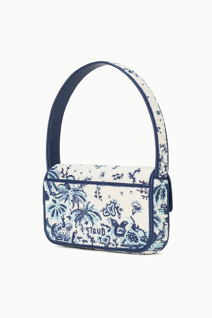 Tommy Beaded Bag Toile De Pup | STAUD Quality