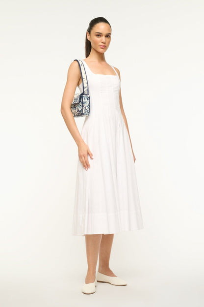 Tommy Beaded Bag Toile De Pup | STAUD Quality