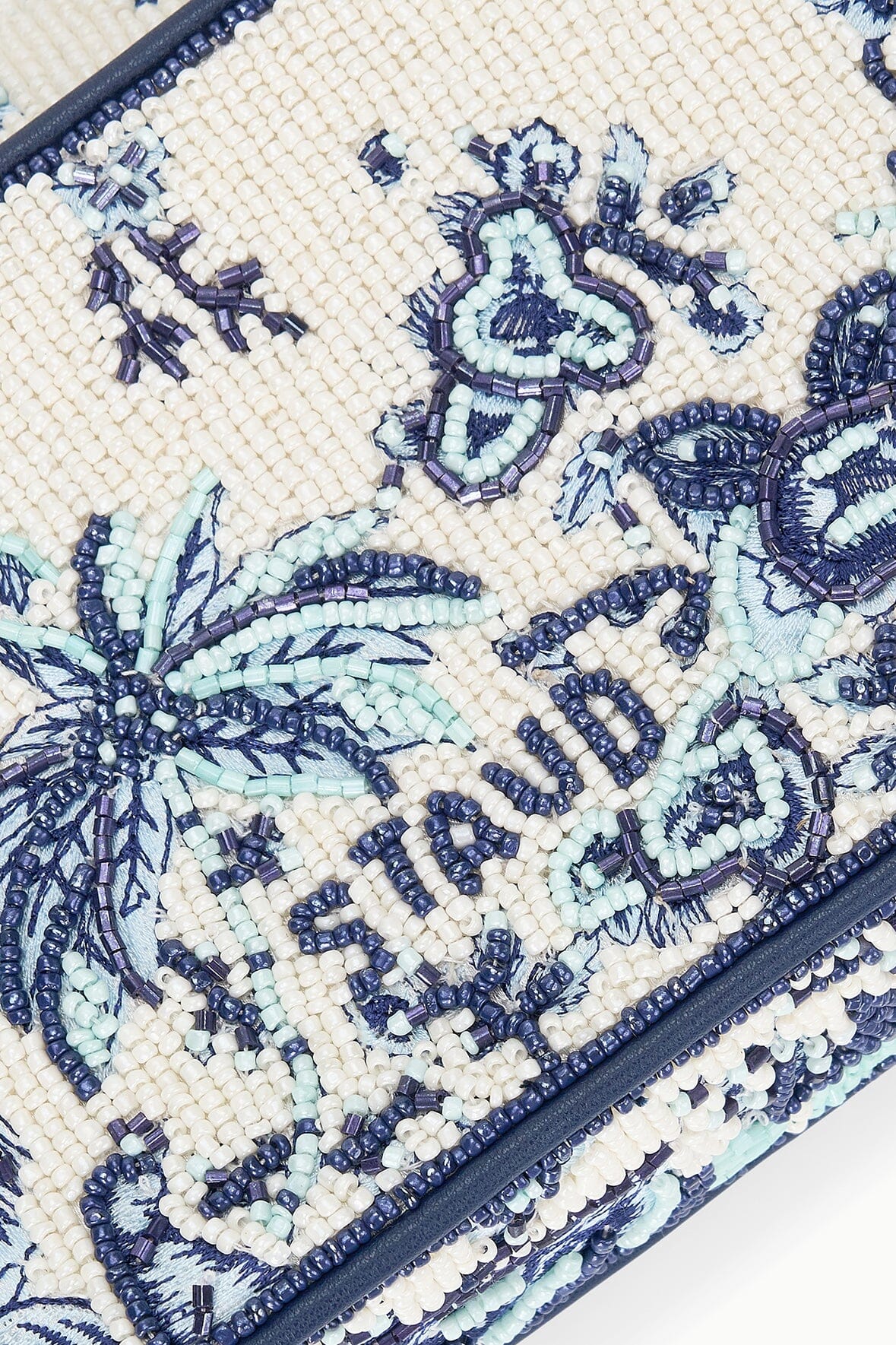 Tommy Beaded Bag Toile De Pup | STAUD Quality