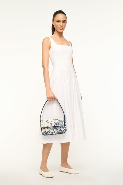 Tommy Beaded Bag Toile De Pup | STAUD Quality
