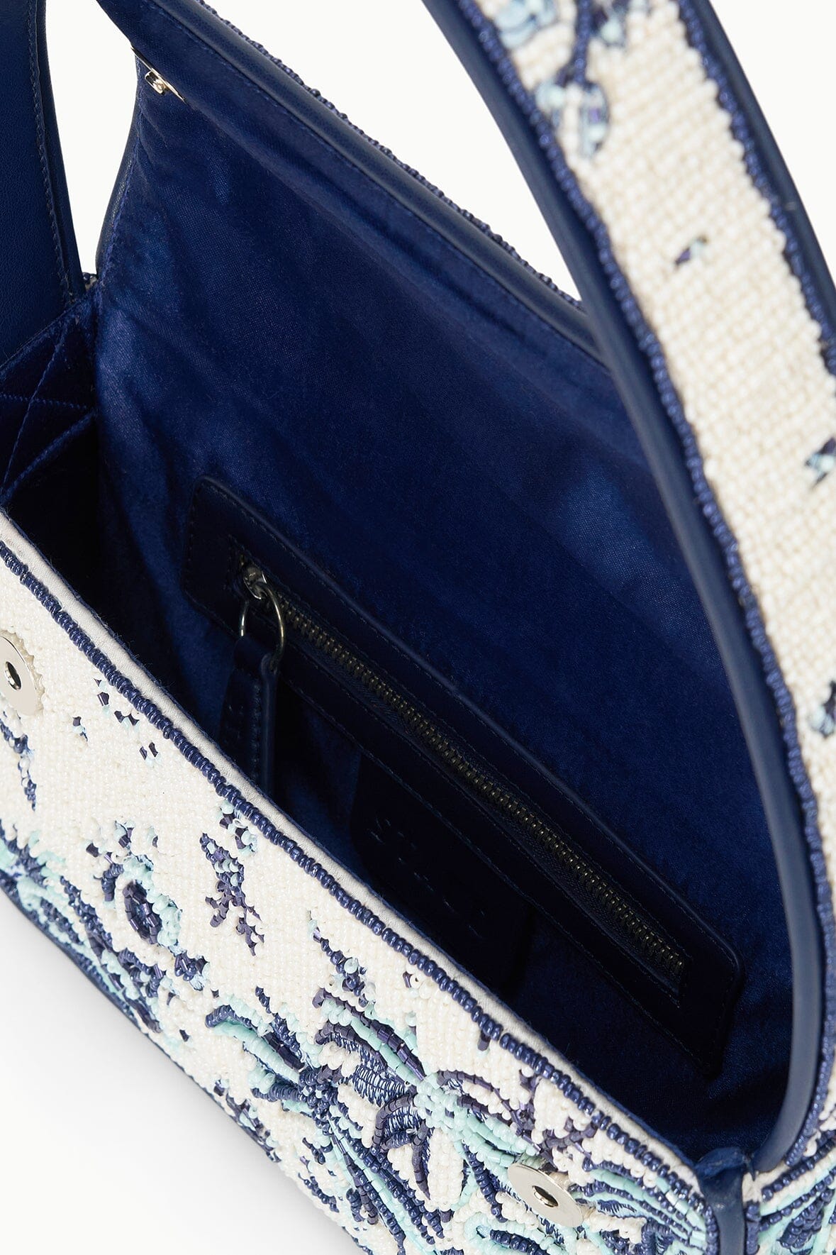 Tommy Beaded Bag Toile De Pup | STAUD Quality