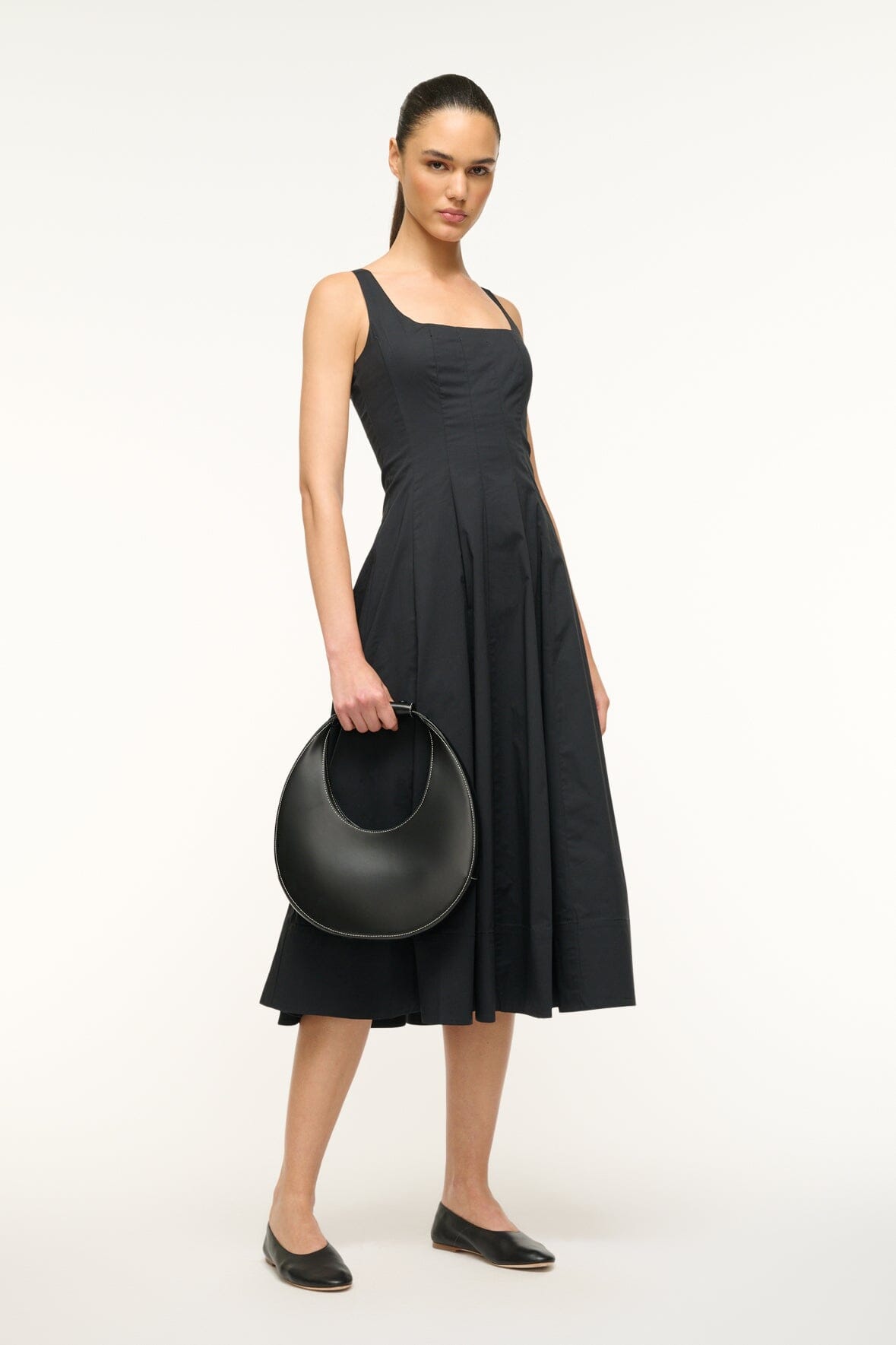 Moon Bag - Black | STAUD Featured