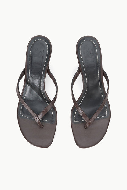 Freja Thong Kitten Heel Espresso | STAUD Best Seller