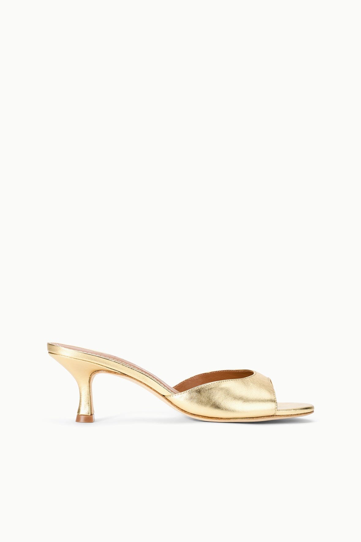 Brigitte Mule Gold | STAUD Value
