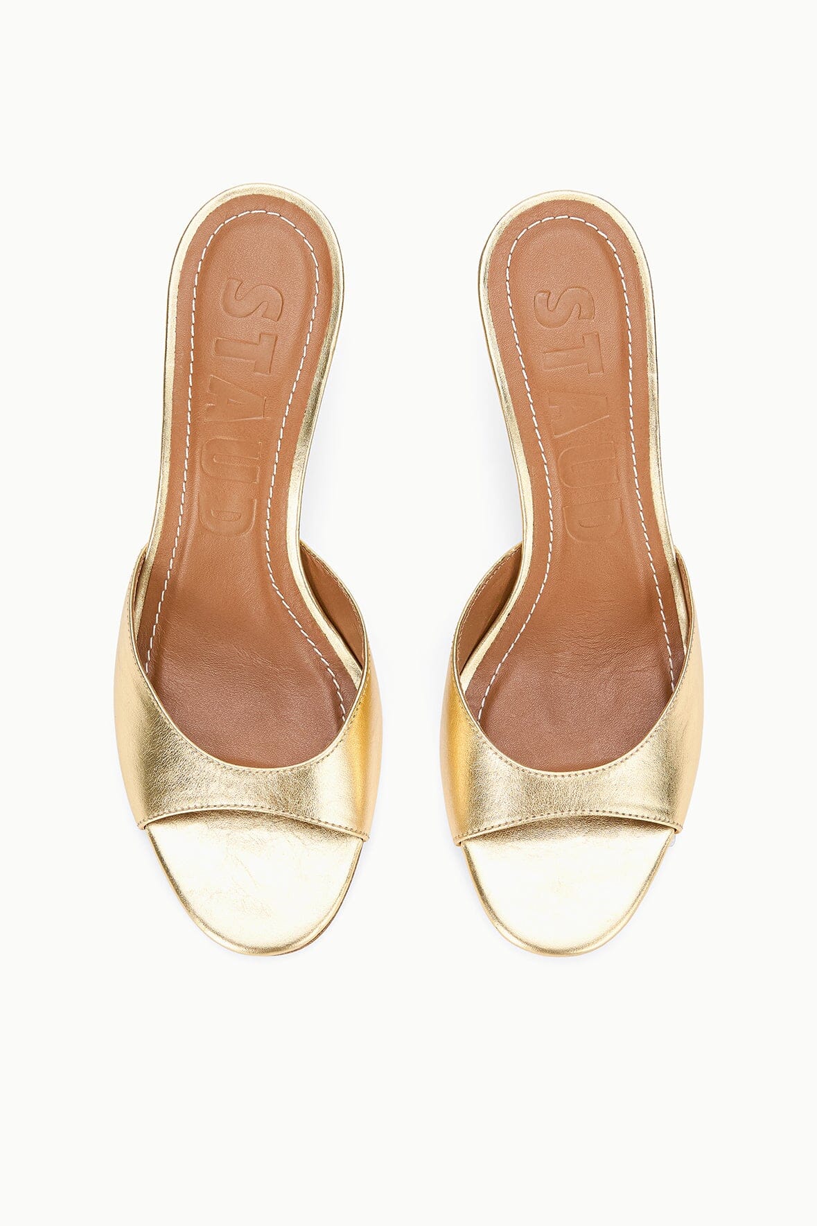 Brigitte Mule Gold | STAUD Value
