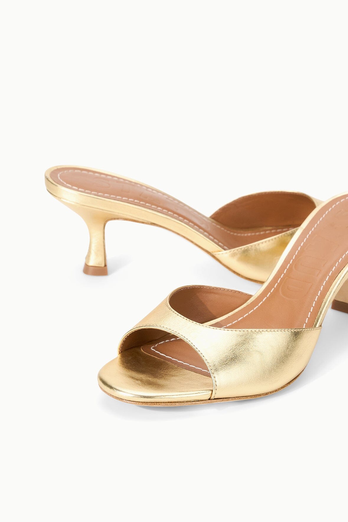 Brigitte Mule Gold | STAUD Value