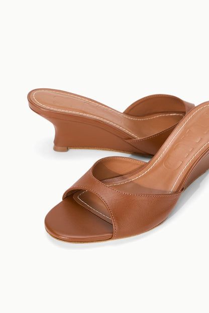 Brigitte Wedge Tabac | STAUD Signature