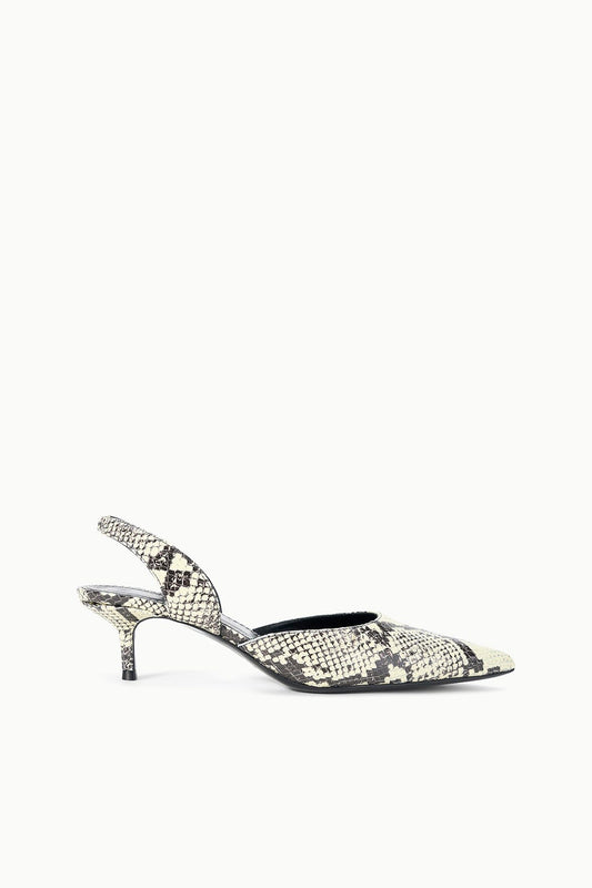 Sebastian Slingback White Snake | STAUD Best Price