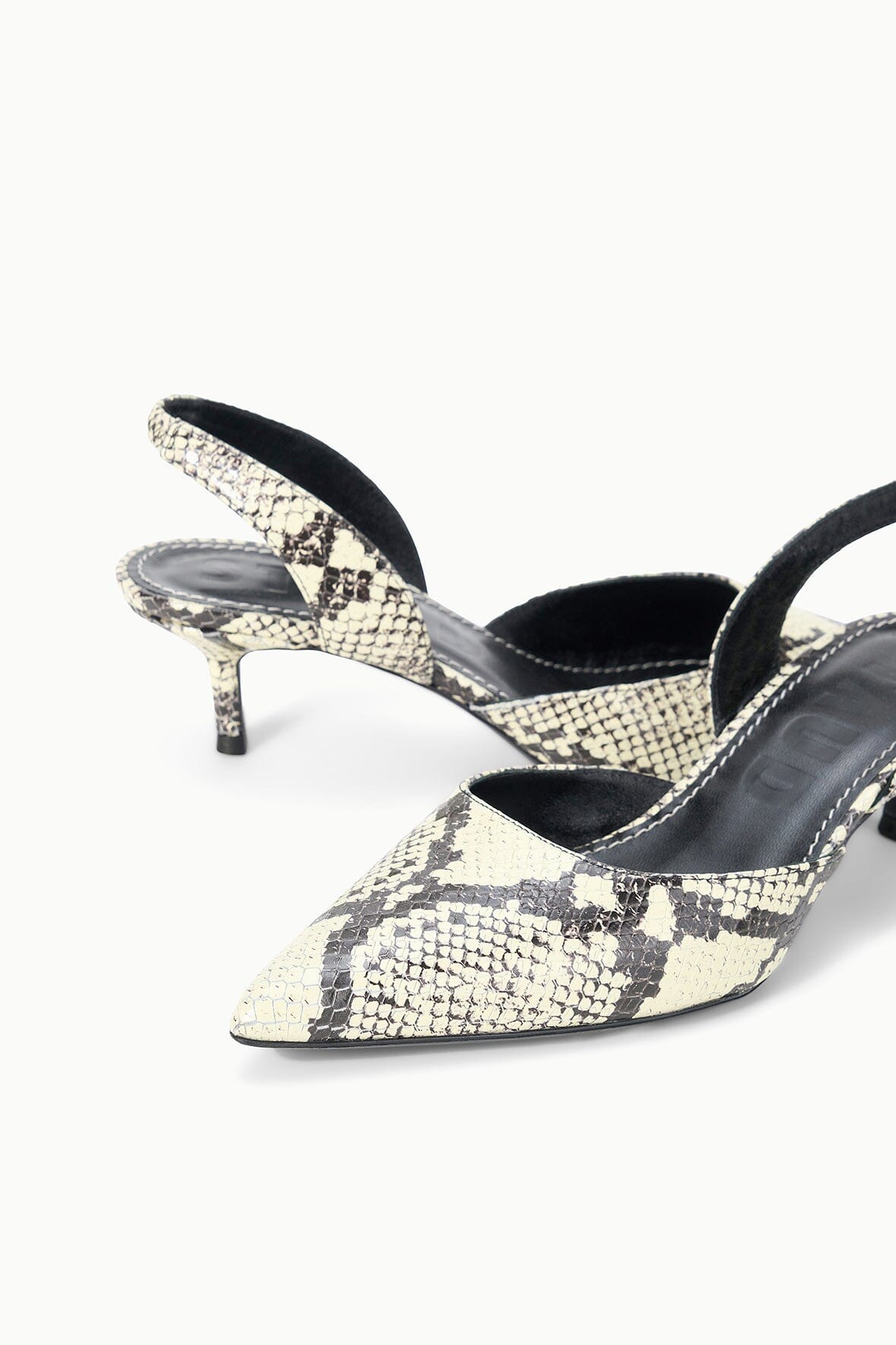 Sebastian Slingback White Snake | STAUD Best Price