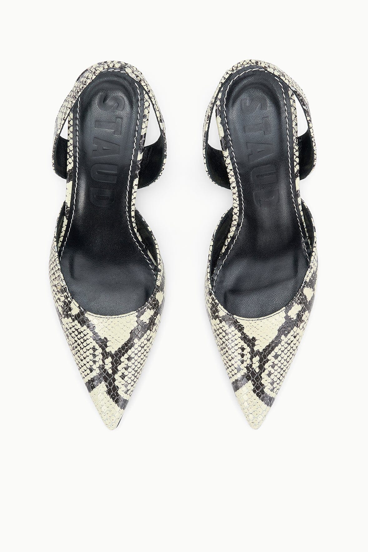Sebastian Slingback White Snake | STAUD Best Price