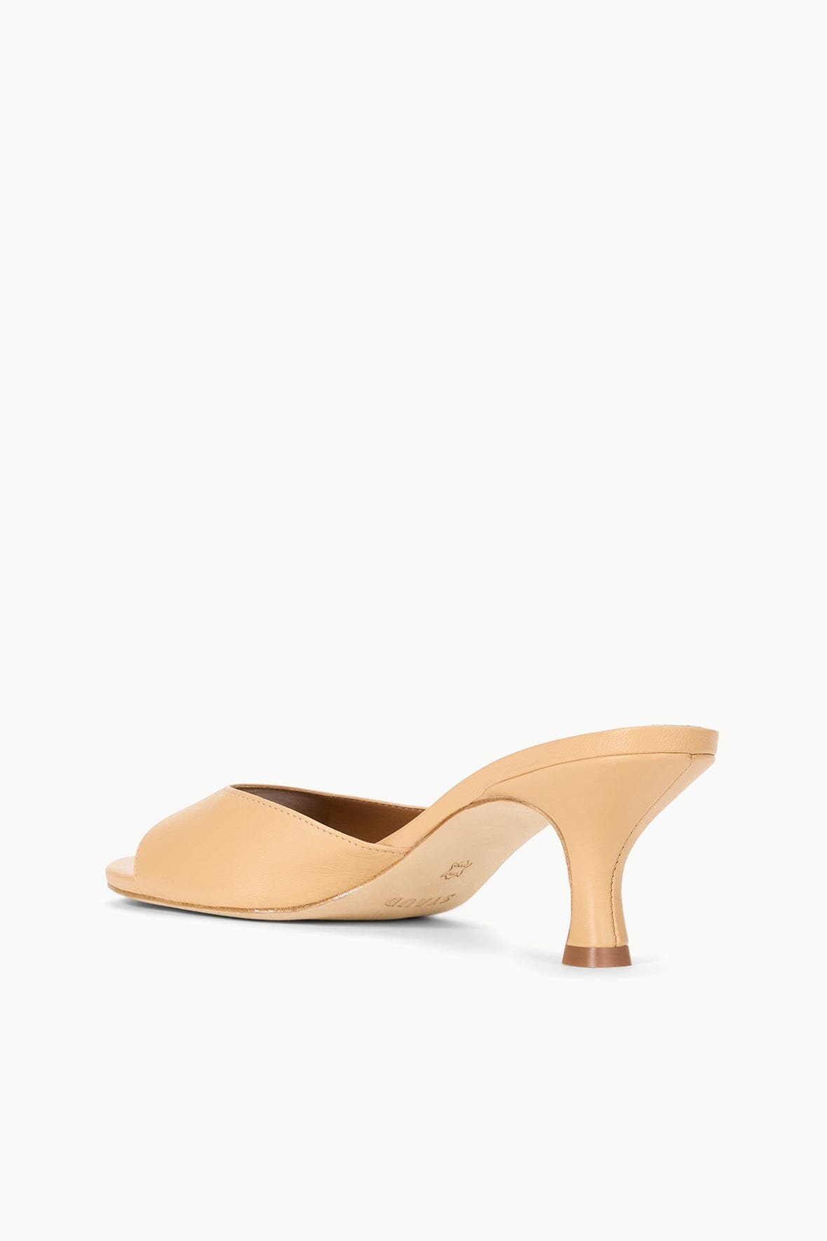 Brigitte Leather Mule Porcini | STAUD Trusted