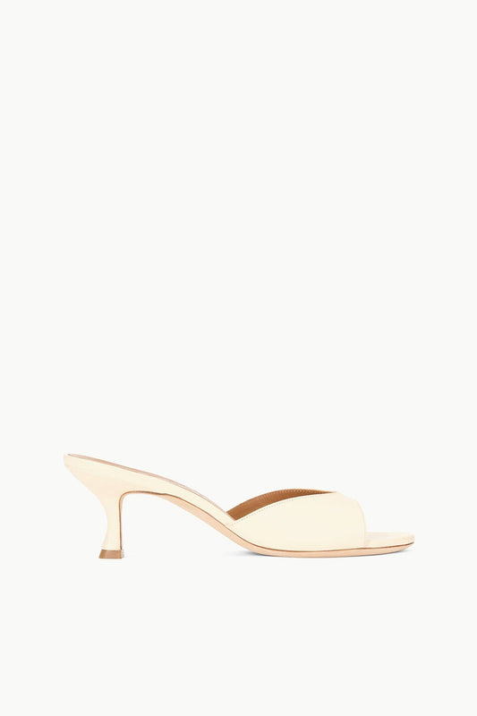 Brigitte Leather Mule Cream | STAUD Hot Sale