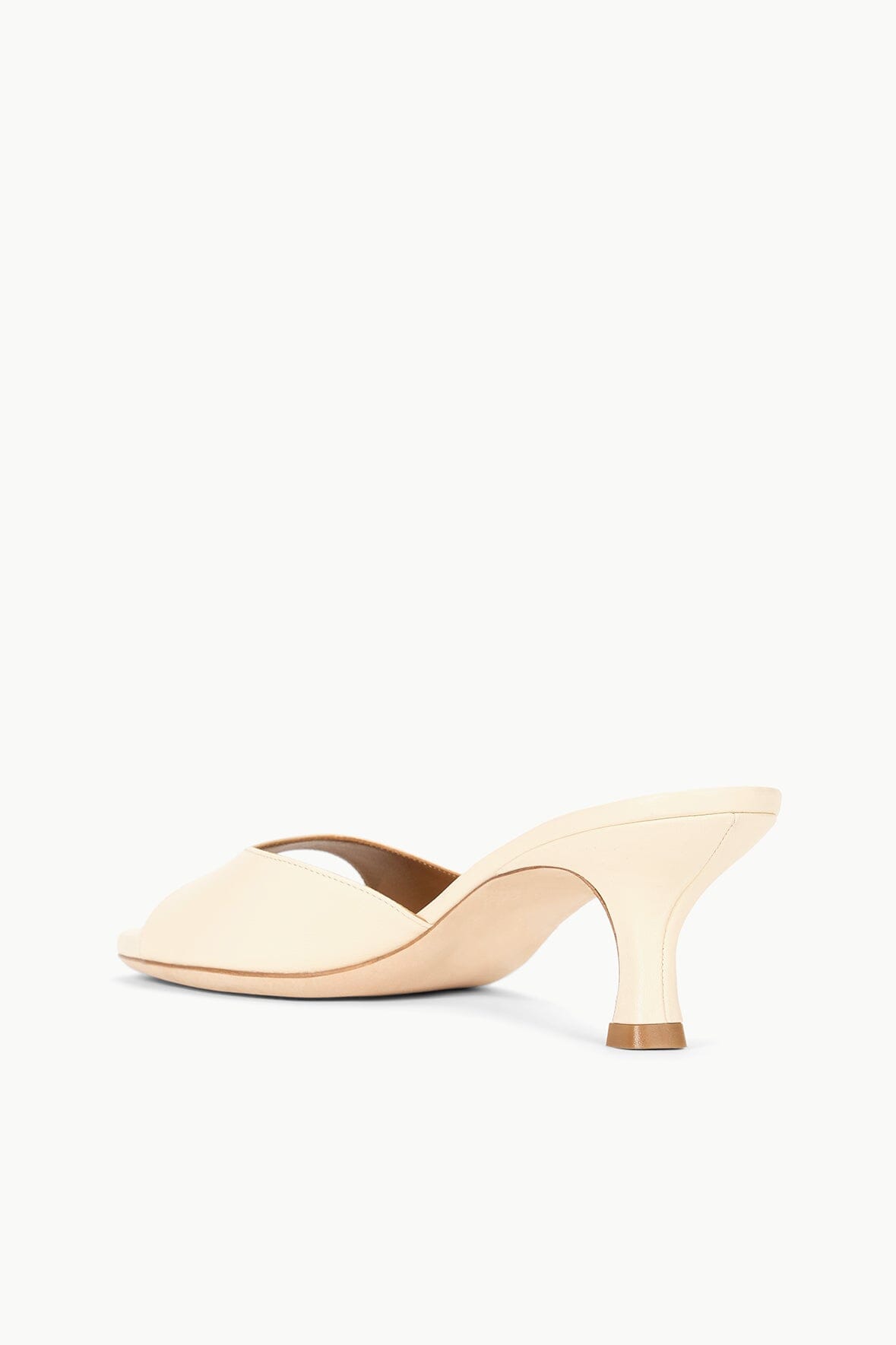 Brigitte Leather Mule Cream | STAUD Hot Sale