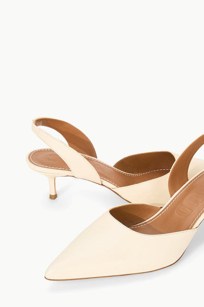 Sebastian Slingback Cream | STAUD Trusted