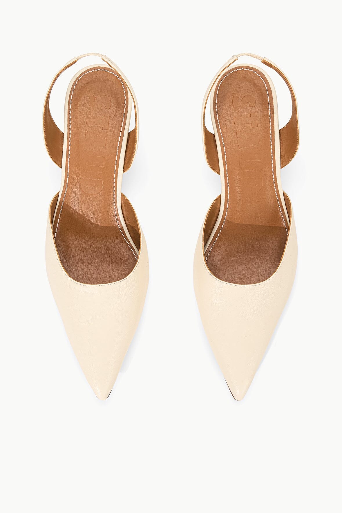 Sebastian Slingback Cream | STAUD Trusted