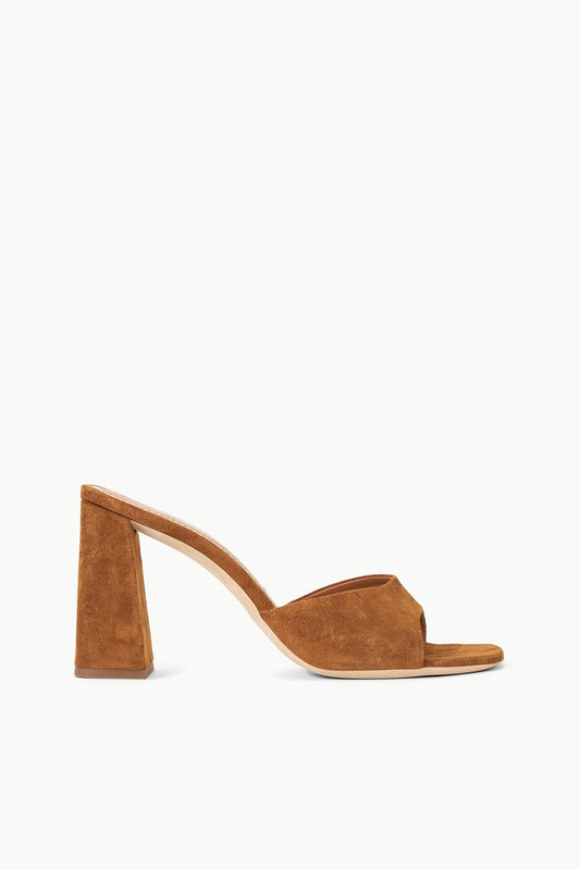 Sloane Heel Tan Suede | STAUD Sale