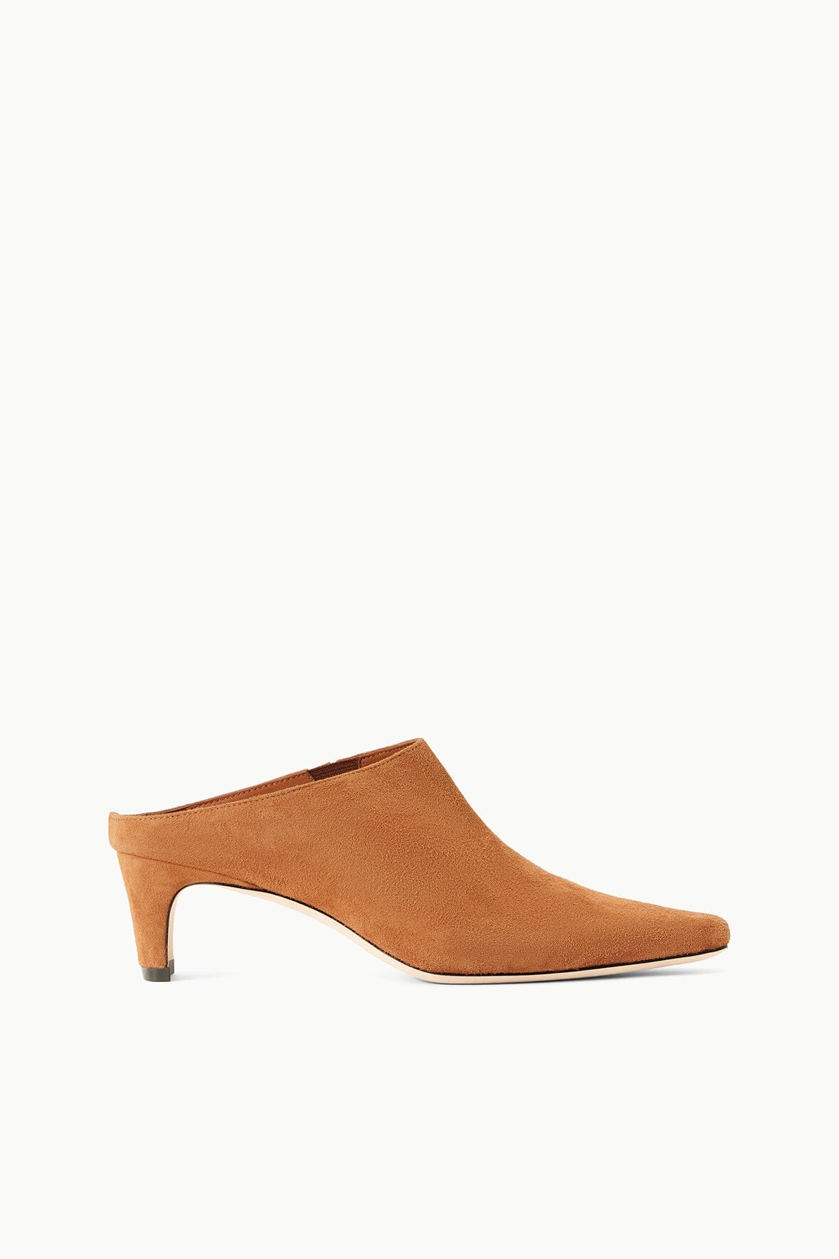 Wally Mule Tan Suede | STAUD Best Seller