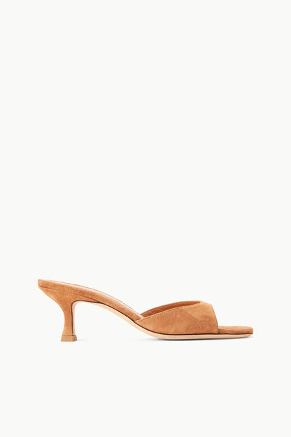 Brigitte Suede Mule Tan | STAUD Discount