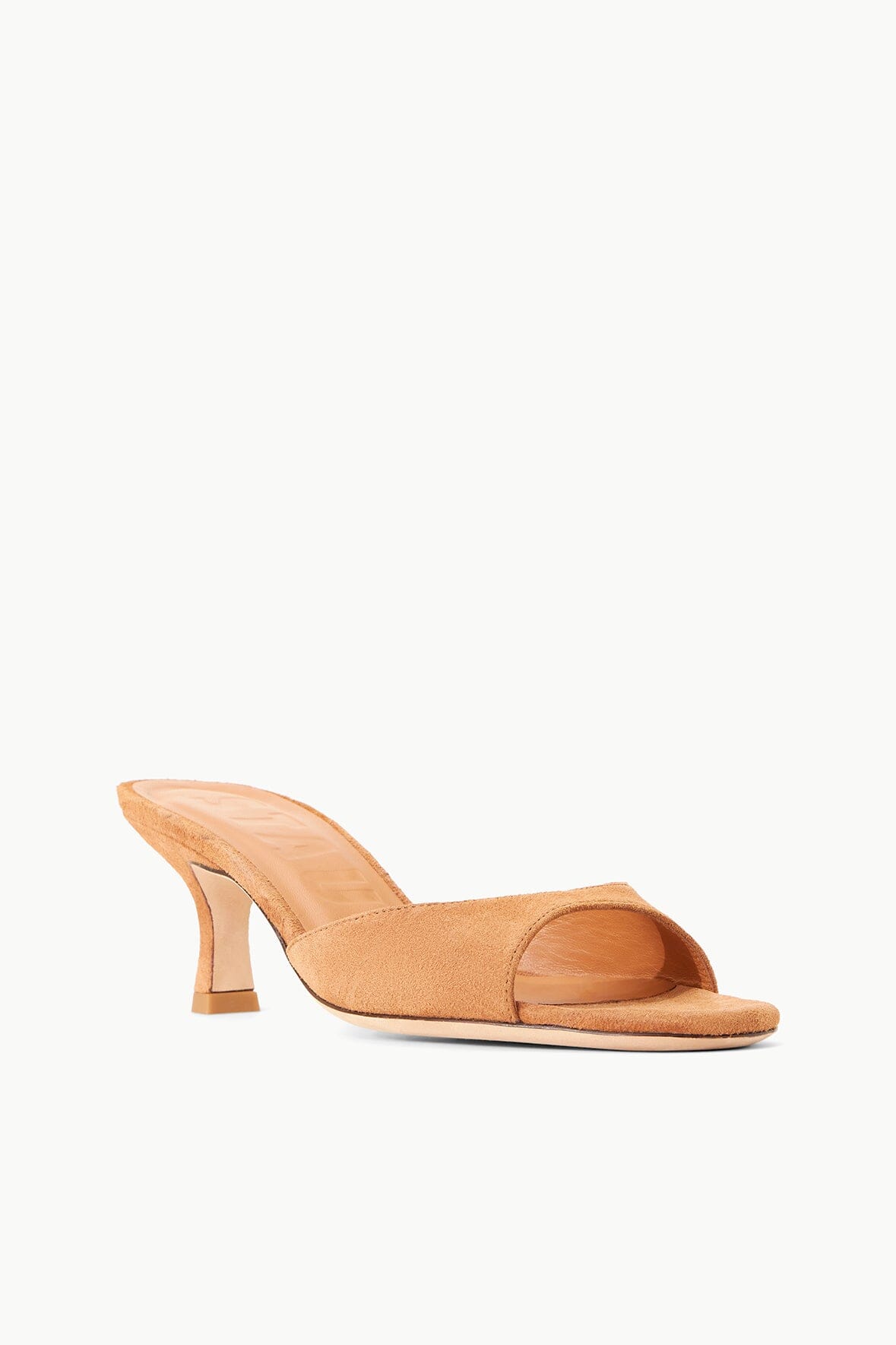 Brigitte Suede Mule Tan | STAUD Discount