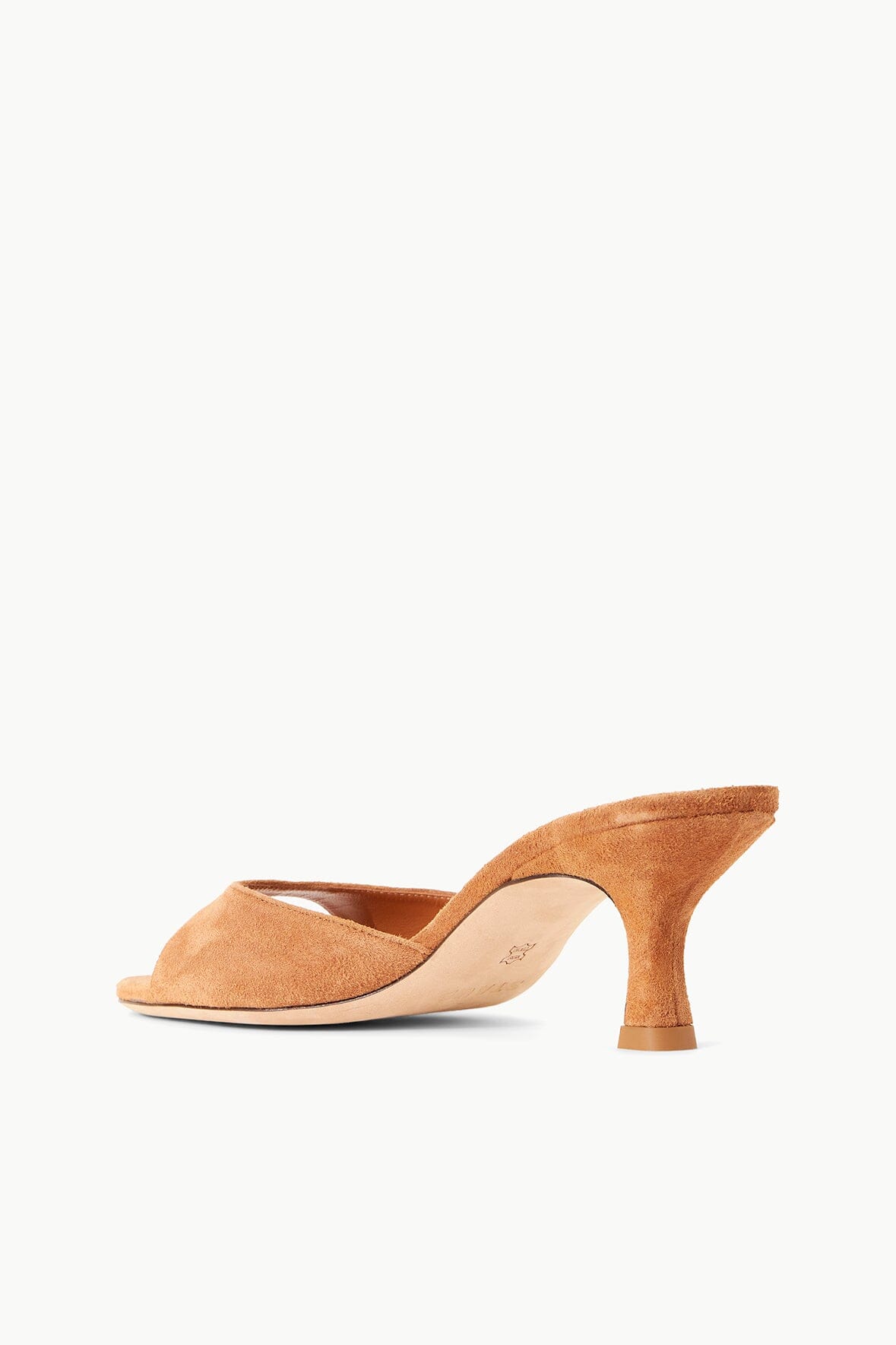 Brigitte Suede Mule Tan | STAUD Discount