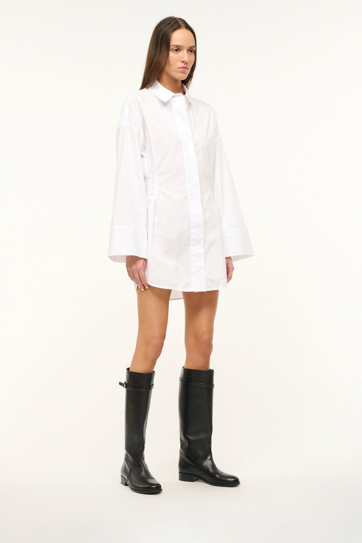 Harlow Riding Boot Black | STAUD Signature