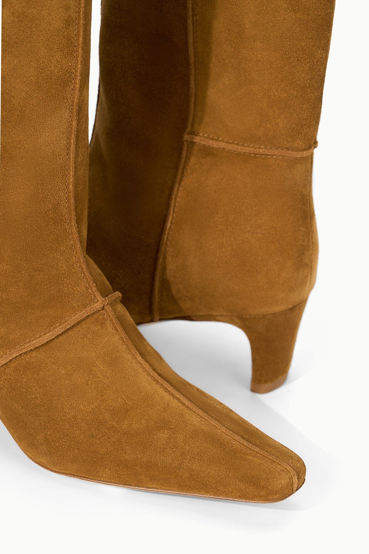 Wally Boot Tan Suede | STAUD Great Value