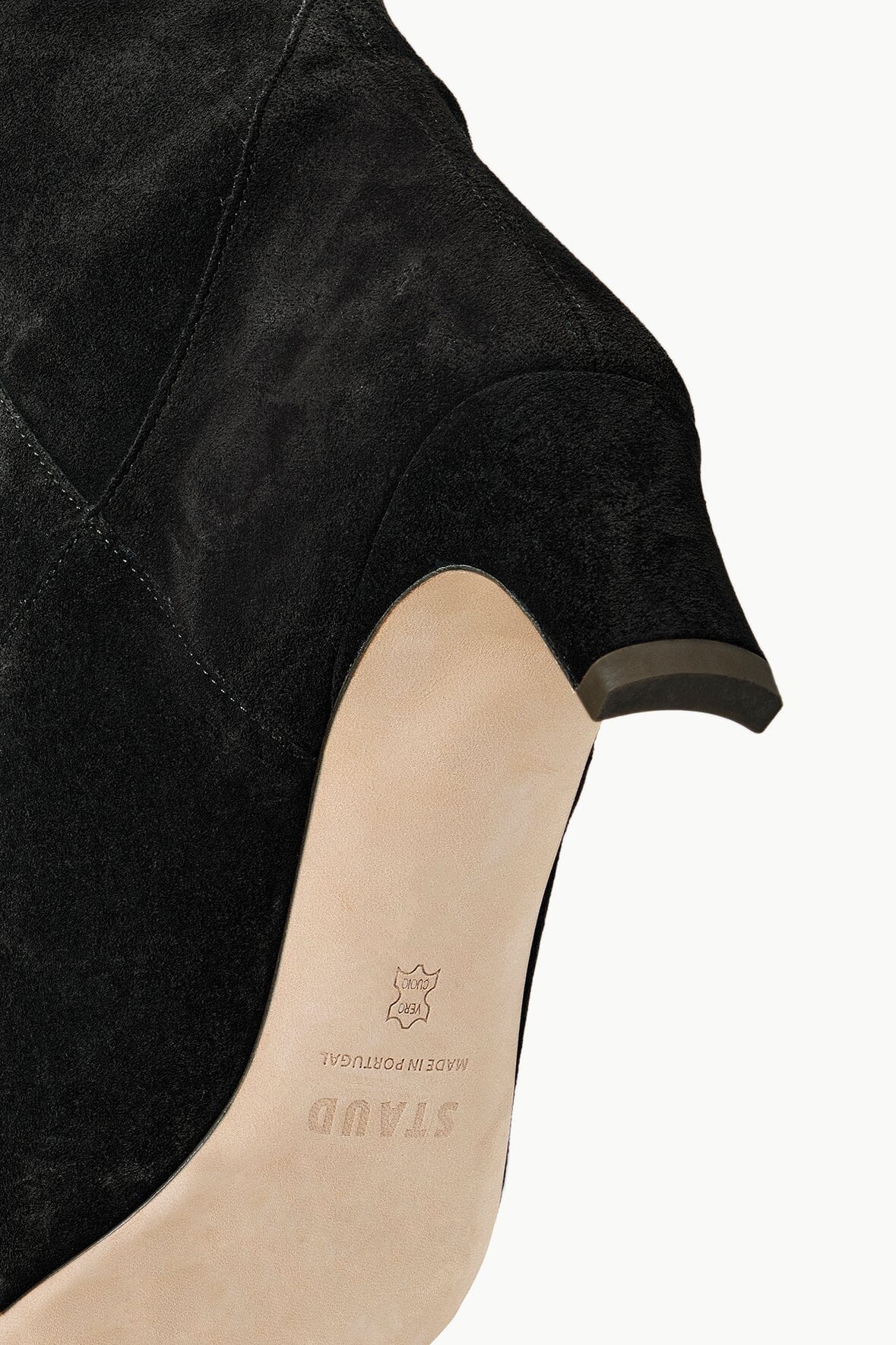 Western Wally Boot Black Suede | STAUD Everyday