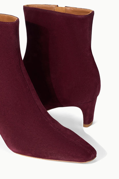 Wally Ankle Boot Syrah | STAUD Customer Favorite