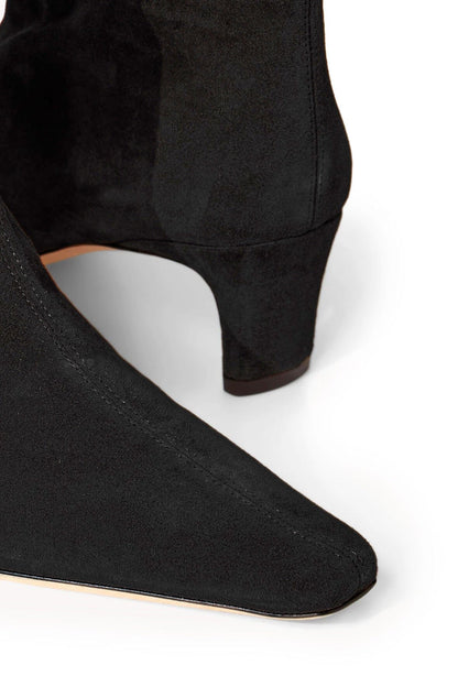 Wally Ankle Boot Black Suede | STAUD Popular