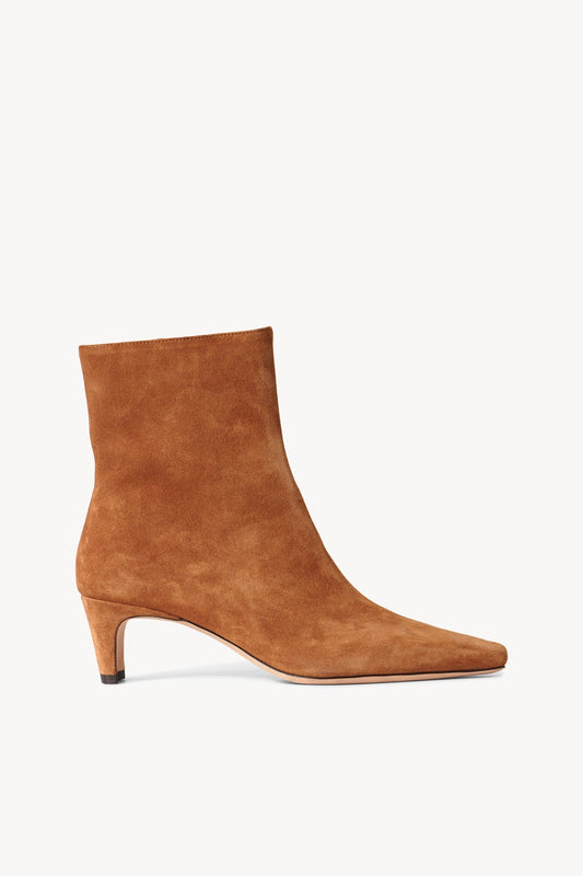 Wally Ankle Boot Tan Suede | STAUD Hot Sale