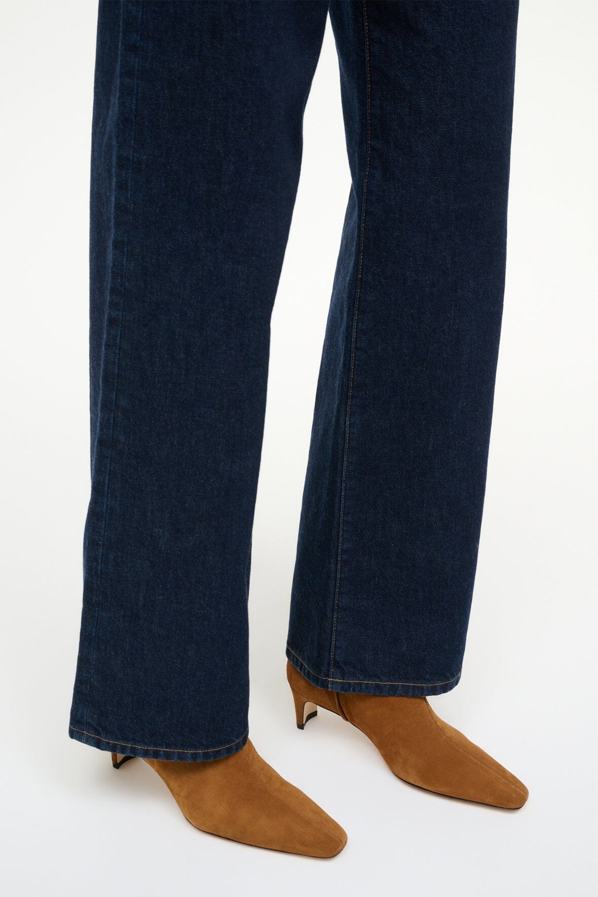 Wally Ankle Boot Tan Suede | STAUD Hot Sale