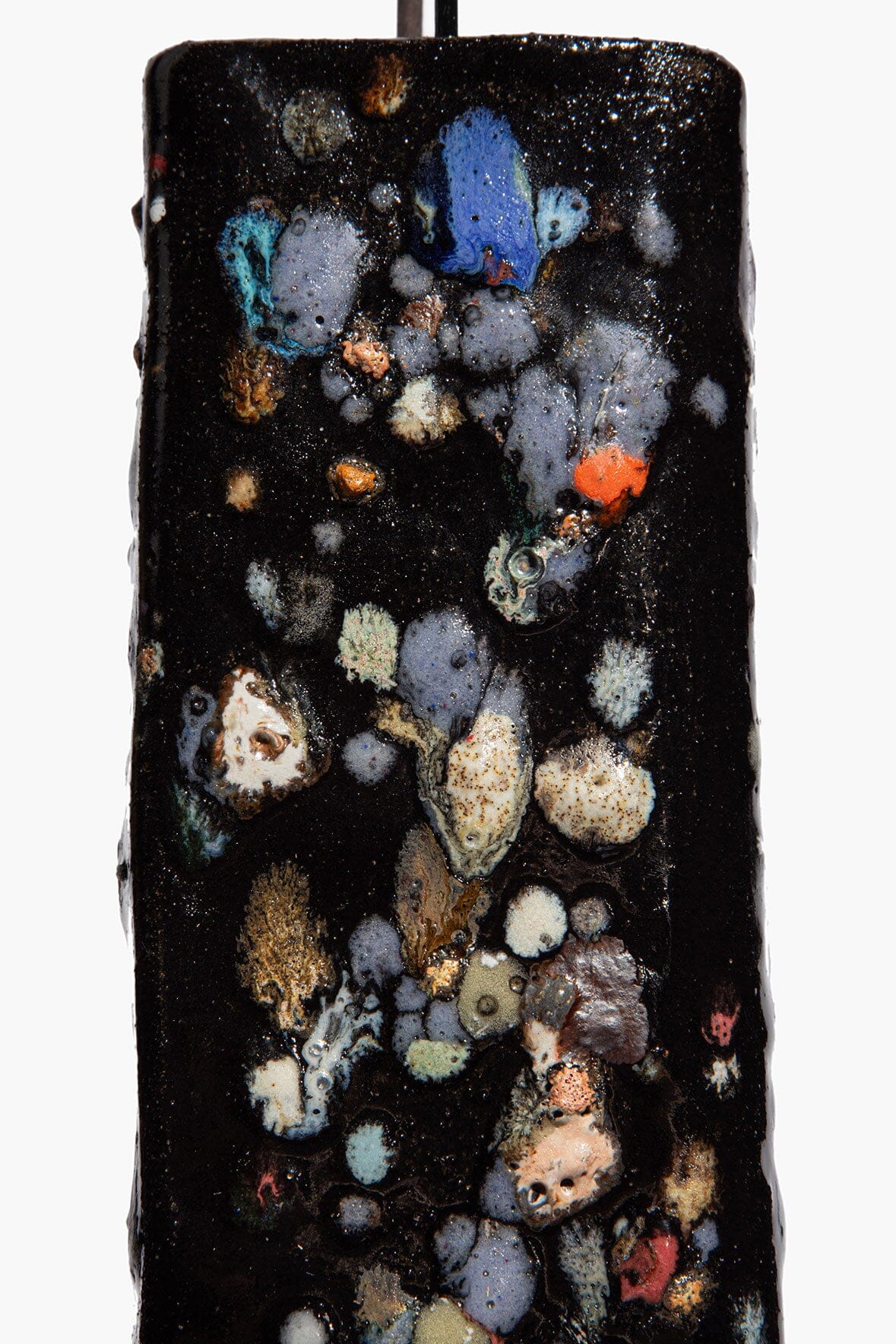 Ceramic Tower Incense Holder Midnight Confetti Glaze | STAUD Discount