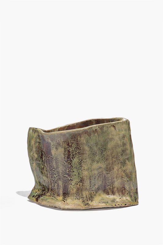 Ceramic Vase Snake Skin Glaze | STAUD Value