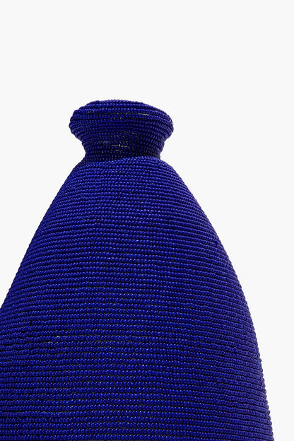Beaded Vase Blue | STAUD Popular
