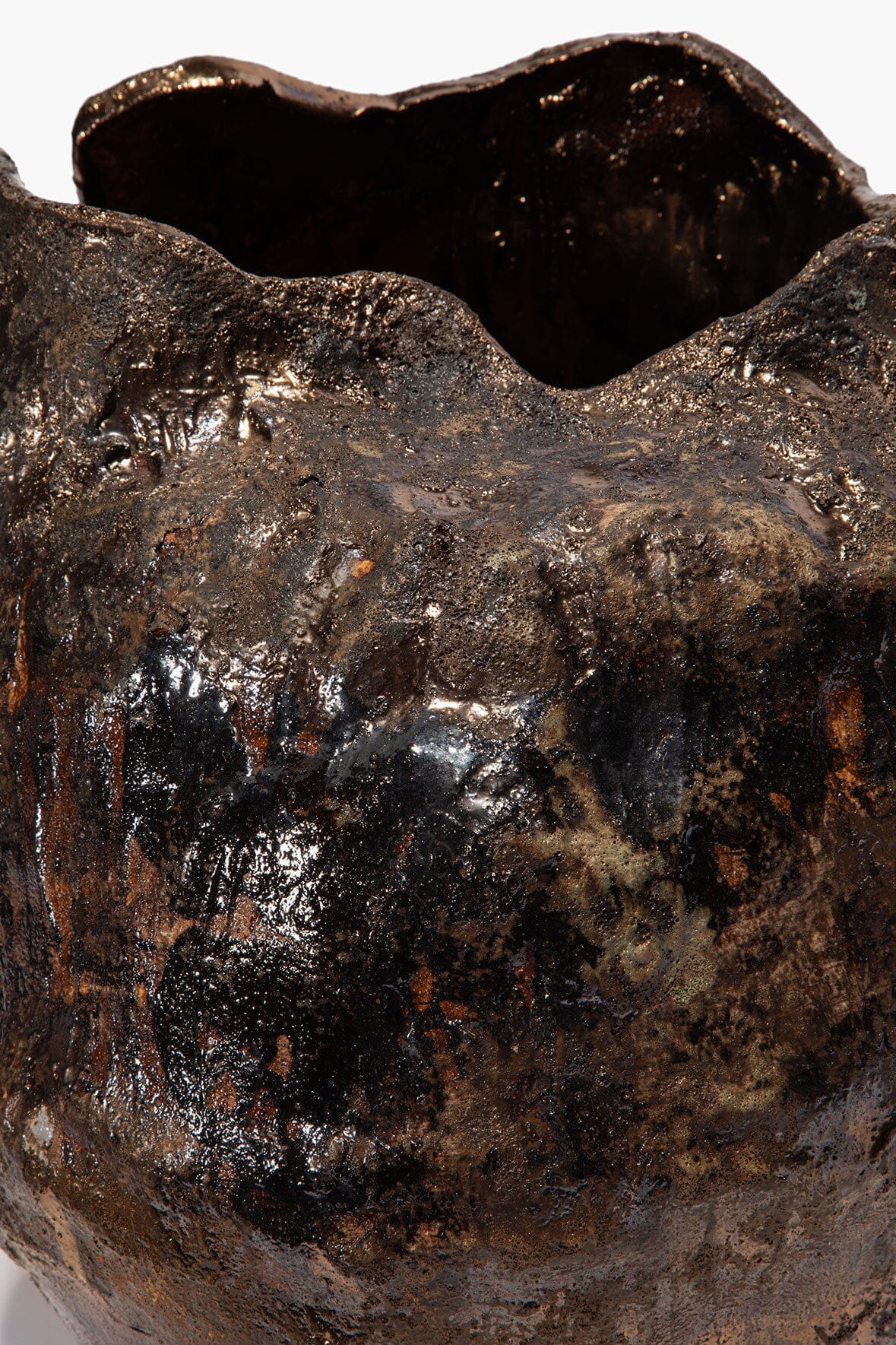 Organic Vase Earth Glaze | STAUD Featured