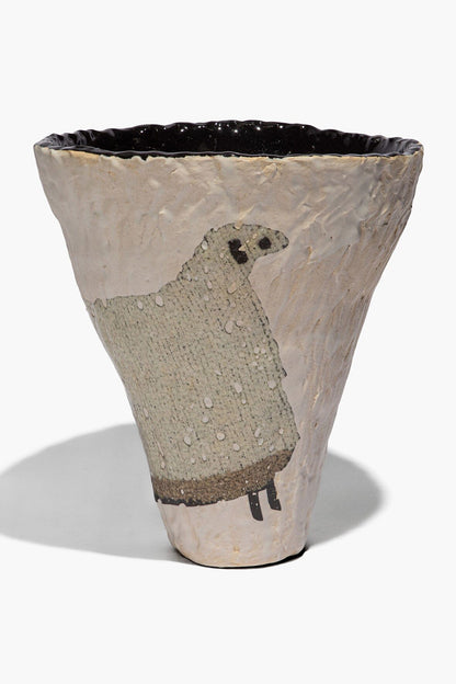 Ceramic Sheep Vase Cone | STAUD Special Offer