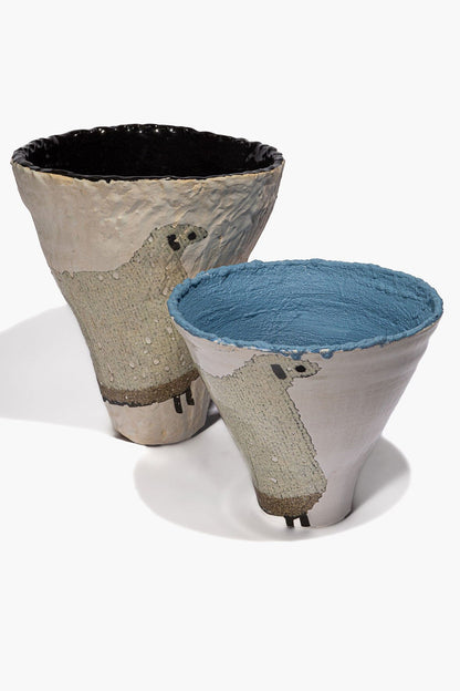 Ceramic Sheep Vase Cone | STAUD Special Offer