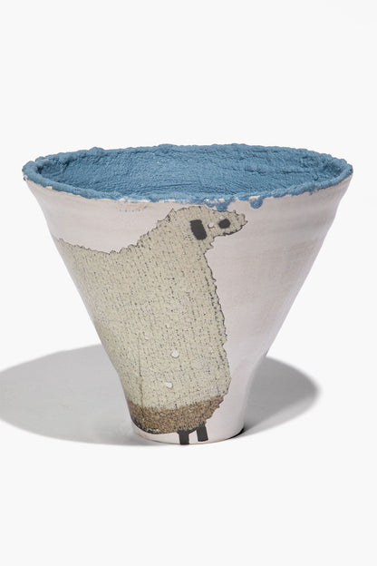 Ceramic Sheep Vase Wide | STAUD Hot Sale