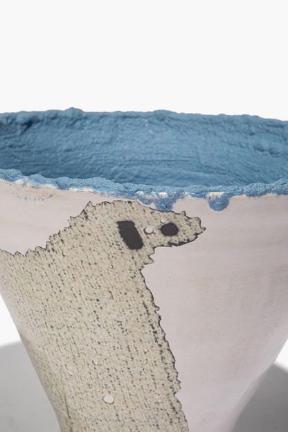 Ceramic Sheep Vase Wide | STAUD Hot Sale