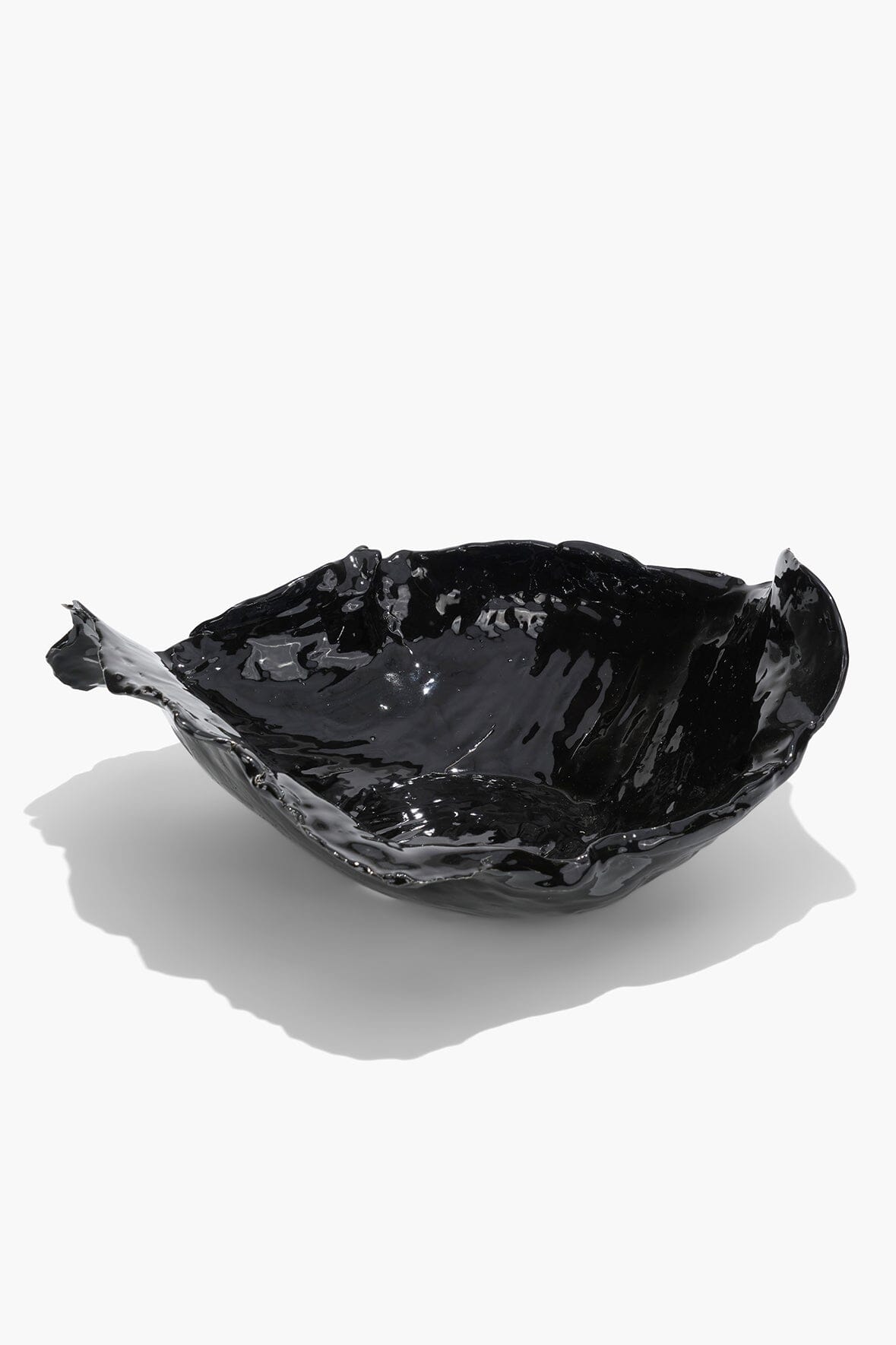 Wavy Bowl Black Glaze | STAUD Discount