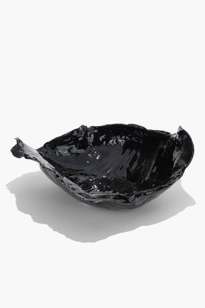 Wavy Bowl Black Glaze | STAUD Discount