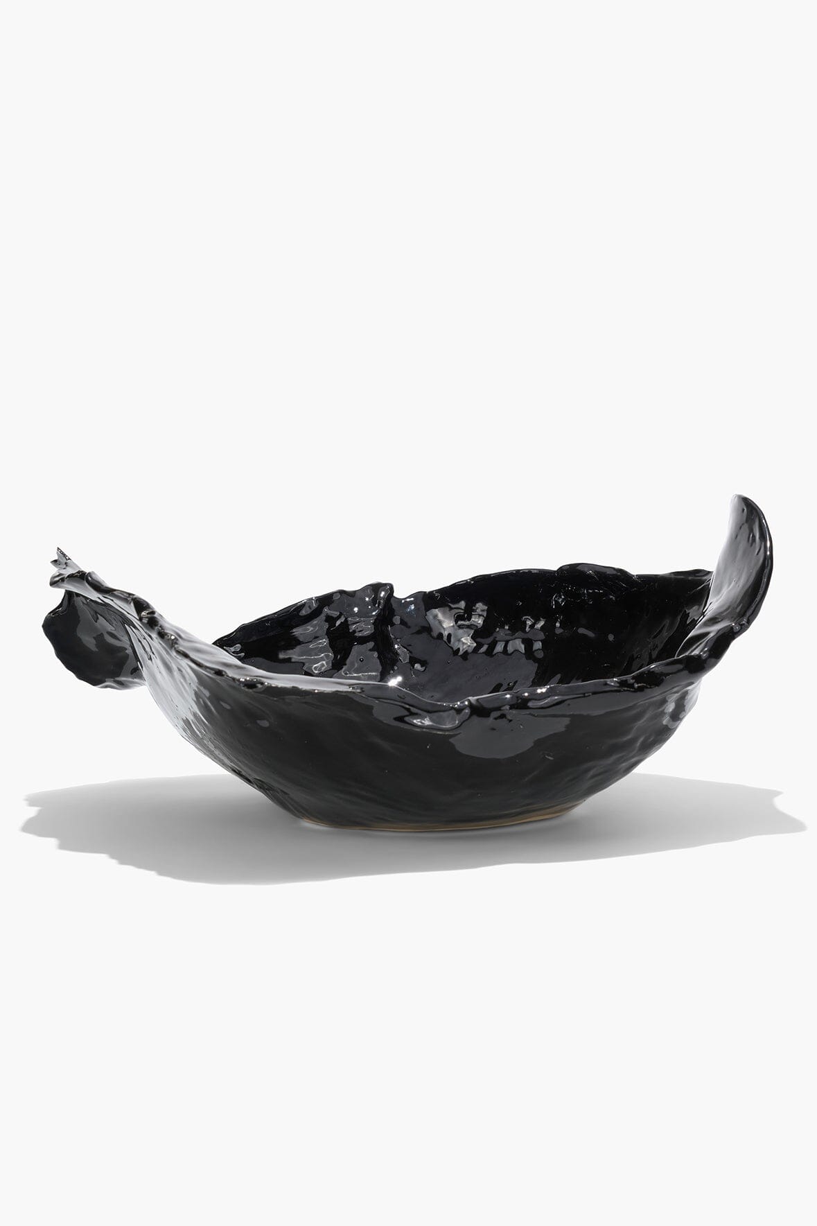 Wavy Bowl Black Glaze | STAUD Discount