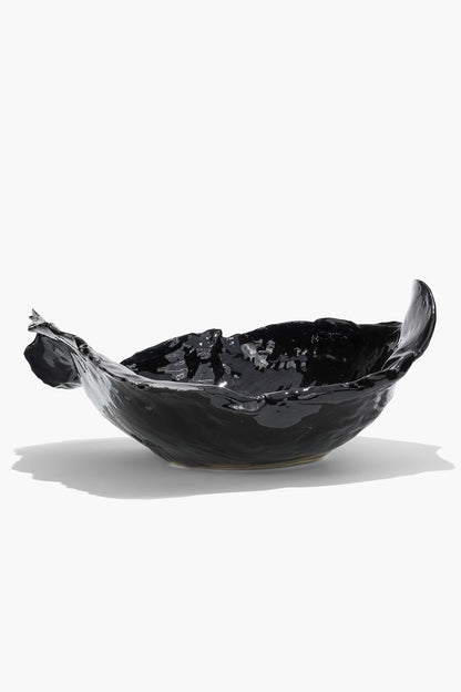 Wavy Bowl Black Glaze | STAUD Discount