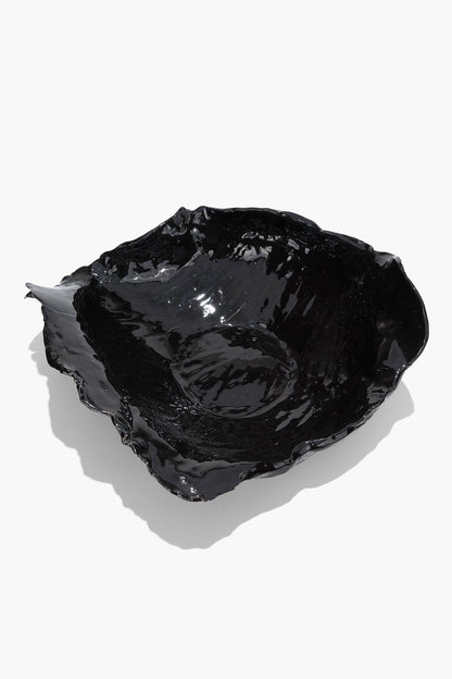 Wavy Bowl Black Glaze | STAUD Discount
