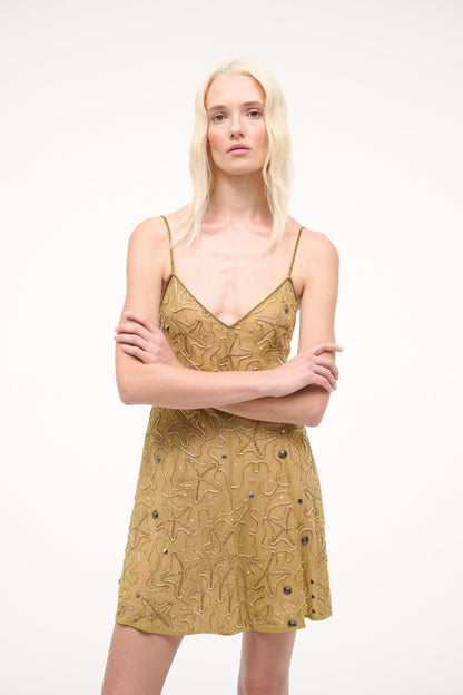 Emily Dress Sandbar | STAUD Best Seller