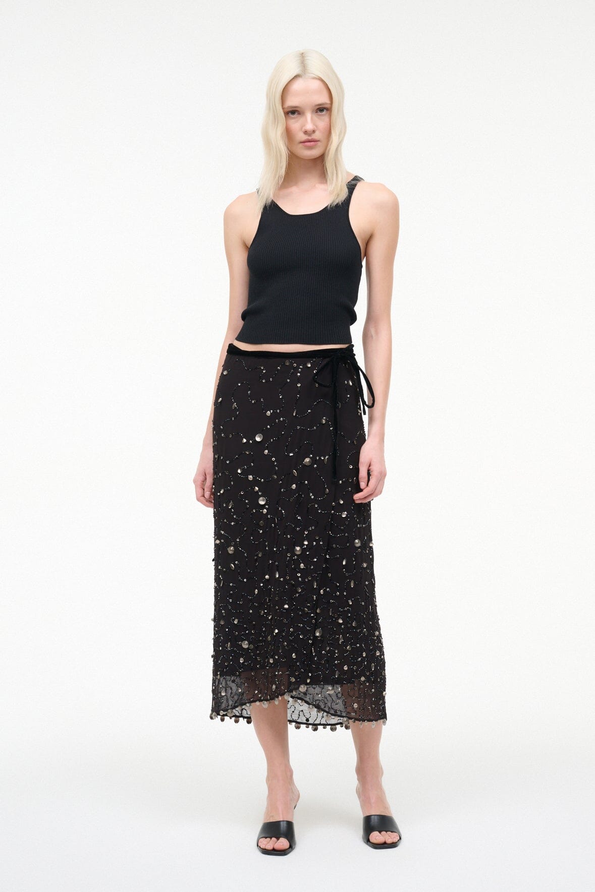 Mer Skirt Coastal Charm | STAUD Trusted