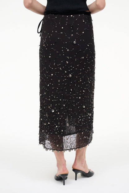 Mer Skirt Coastal Charm | STAUD Trusted